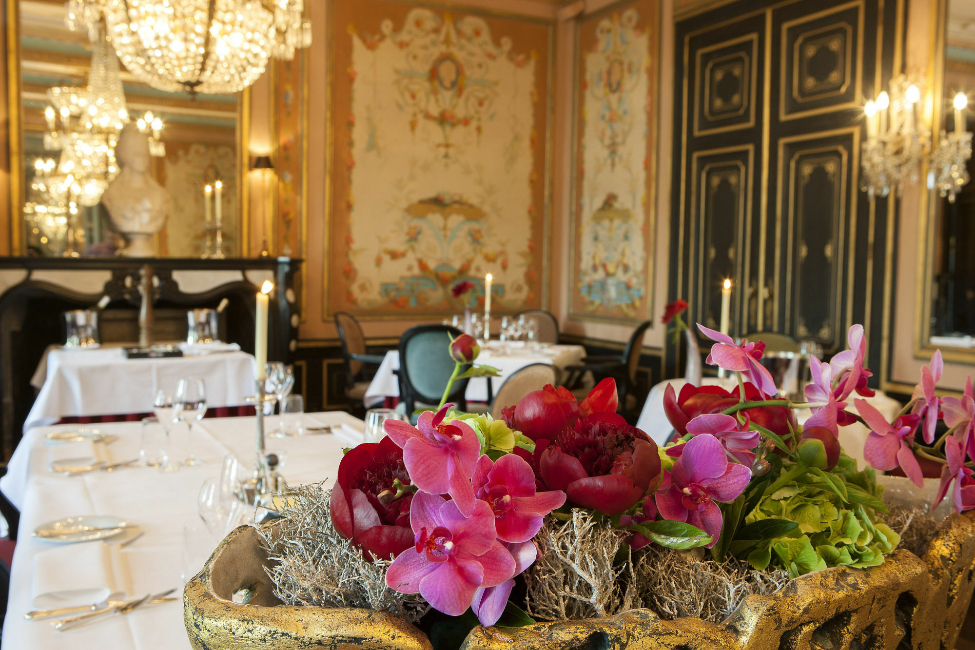 Chateau St Gerlach - Oostwegel Collection, Member Of Relais And Chateaux Valkenburg aan de Geul Exterior foto Interior of the restaurant